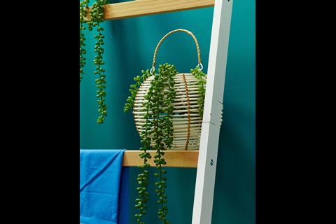 Asos Supply rattan round plant hanger